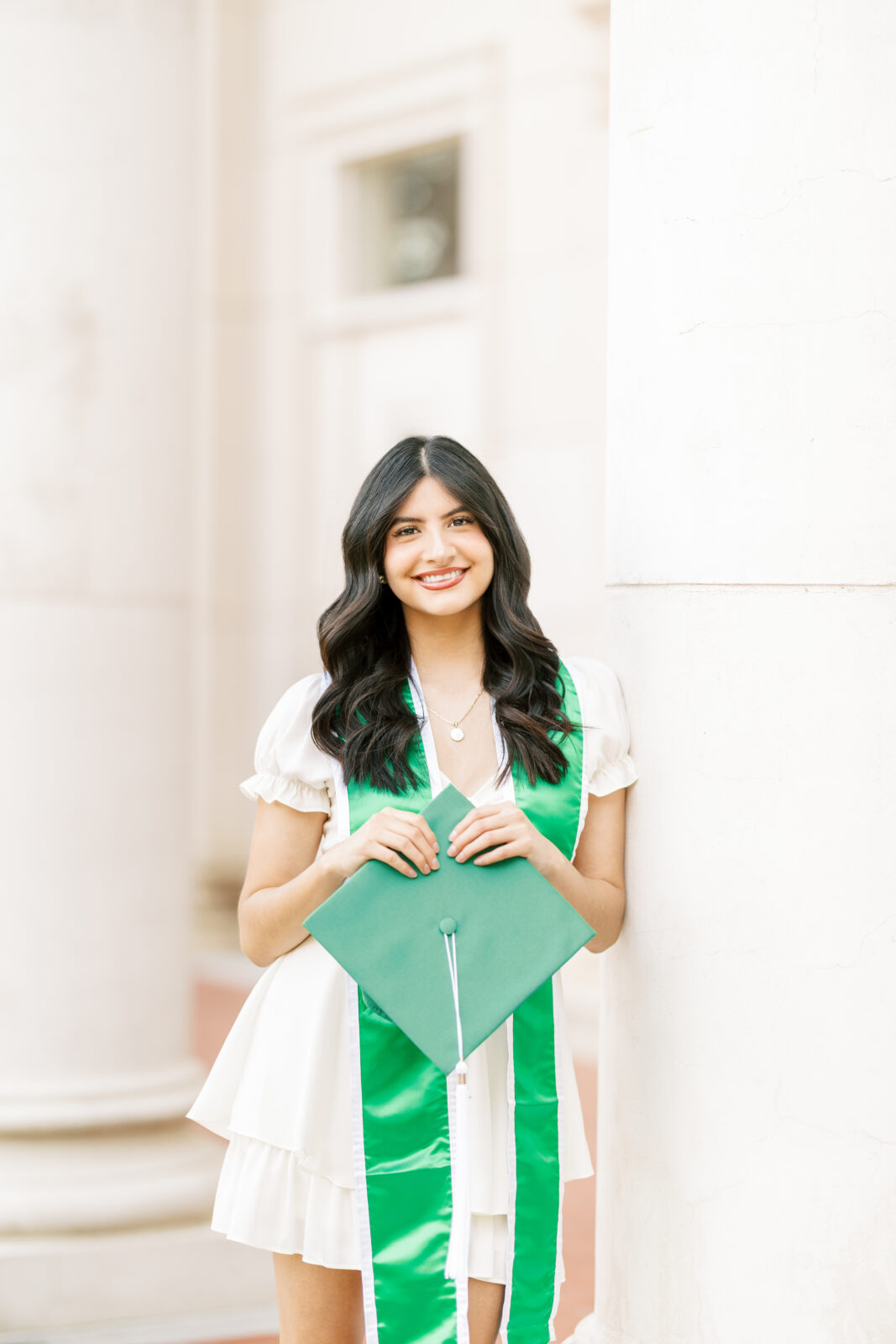 UNT Graduation Pictures with Graduation Cap